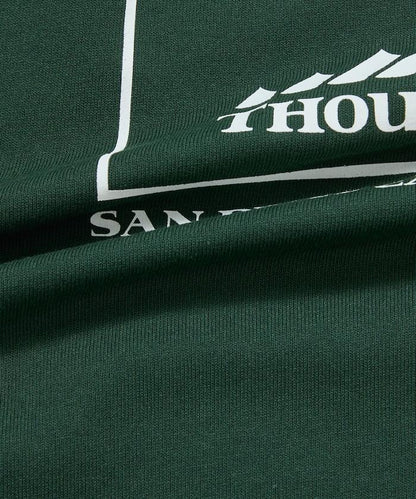 THOUSAND MILE×FREAK'S STORE 抗菌防臭 吸水速幹 背部波浪字母印花 功能T恤