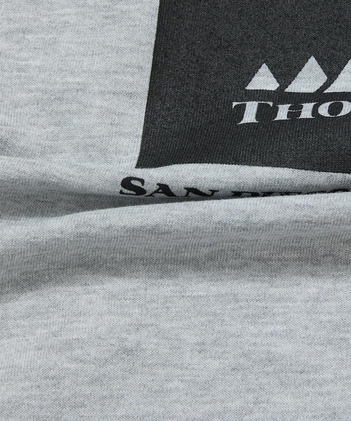 THOUSAND MILE×FREAK'S STORE 抗菌防臭 吸水速幹 背部波浪字母印花 功能T恤