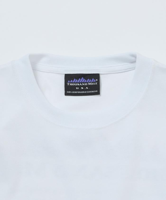 抗菌防臭 吸水速幹 後背印花 歷史Logo THOUSAND MILE×FREAK'S STORE 聯名 T恤