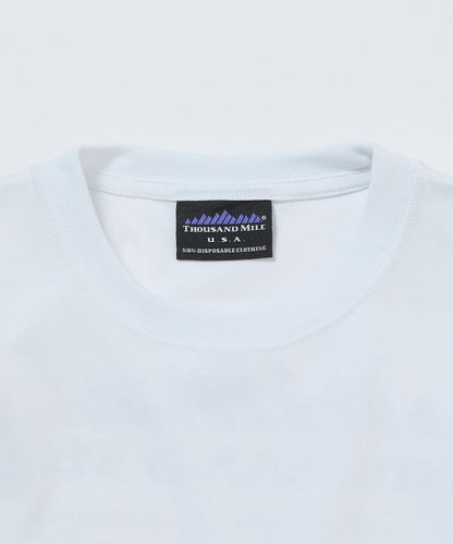 抗菌防臭 吸水速幹 後背印花 歷史Logo THOUSAND MILE×FREAK'S STORE 聯名 T恤