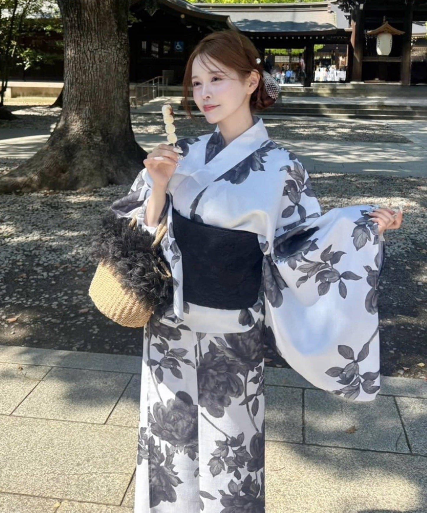 接觸冷感吸水速幹 可自行穿著 二部式裙裝設計 浴衣