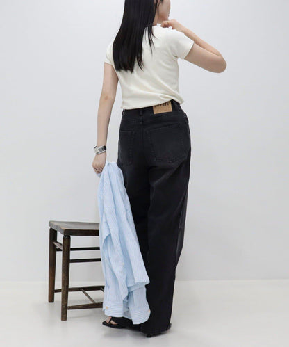 淺色直筒 BASIC STRAIGHT LIGHT DENIM 牛仔褲