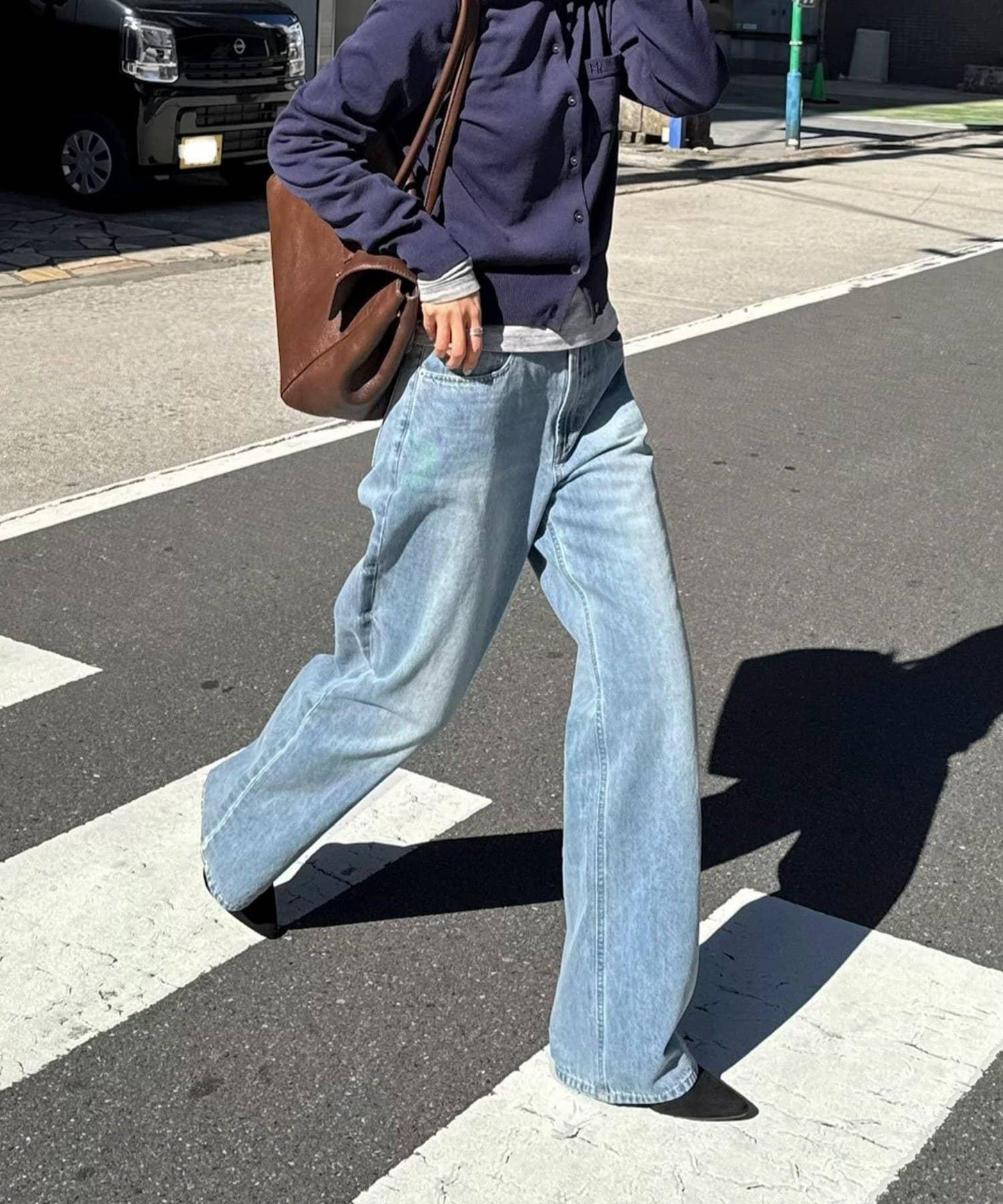 淺色直筒 BASIC STRAIGHT LIGHT DENIM 牛仔褲