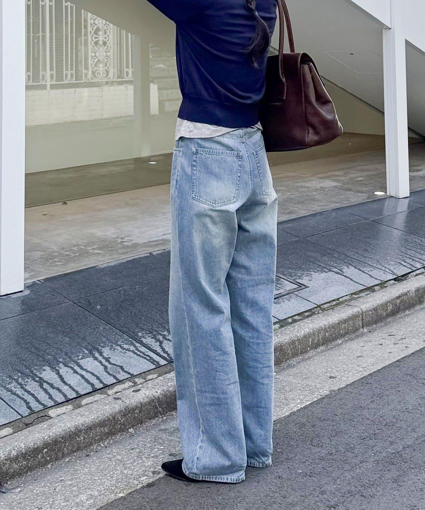 淺色直筒 BASIC STRAIGHT LIGHT DENIM 牛仔褲