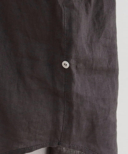 LINEN100 2WAY 裹身襯衫