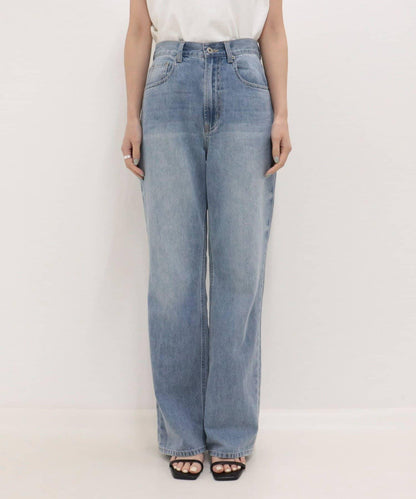 淺色直筒 BASIC STRAIGHT LIGHT DENIM 牛仔褲