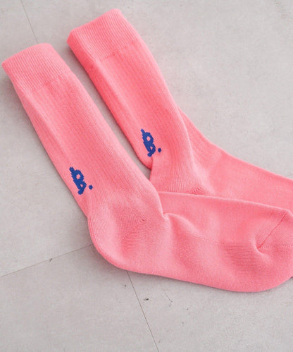 B Logo標誌襪子