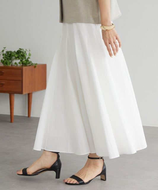 拼接蓬鬆半身裙