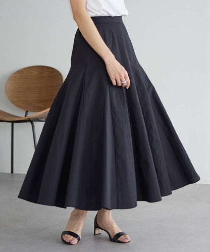 拼接蓬鬆半身裙