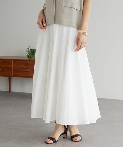 拼接蓬鬆半身裙