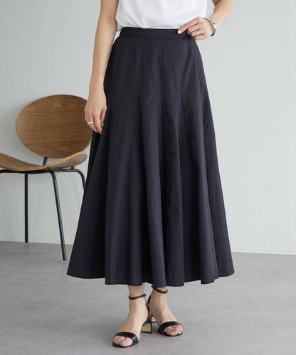 拼接蓬鬆半身裙