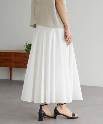 拼接蓬鬆半身裙