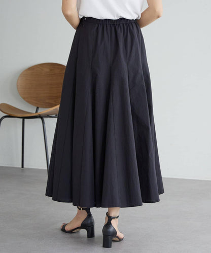 拼接蓬鬆半身裙