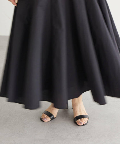 拼接蓬鬆半身裙