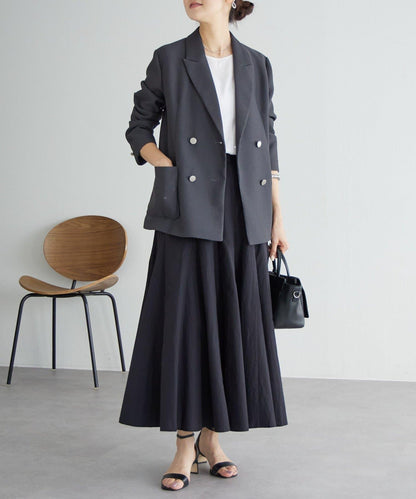 拼接蓬鬆半身裙