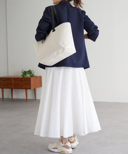 拼接蓬鬆半身裙