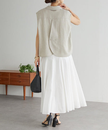 拼接蓬鬆半身裙