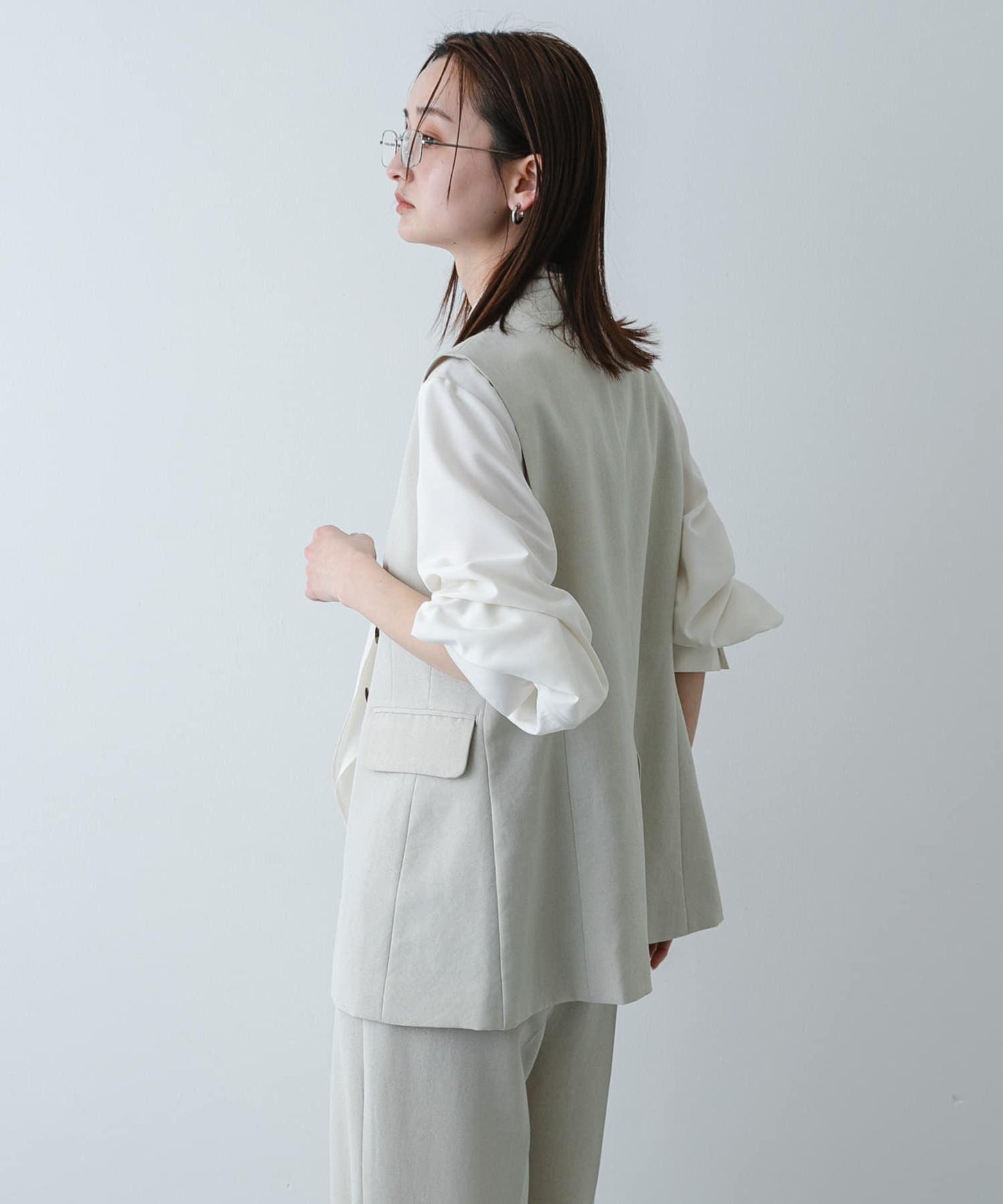 UR TECH DRYLUXE 仿亞麻面料 馬甲