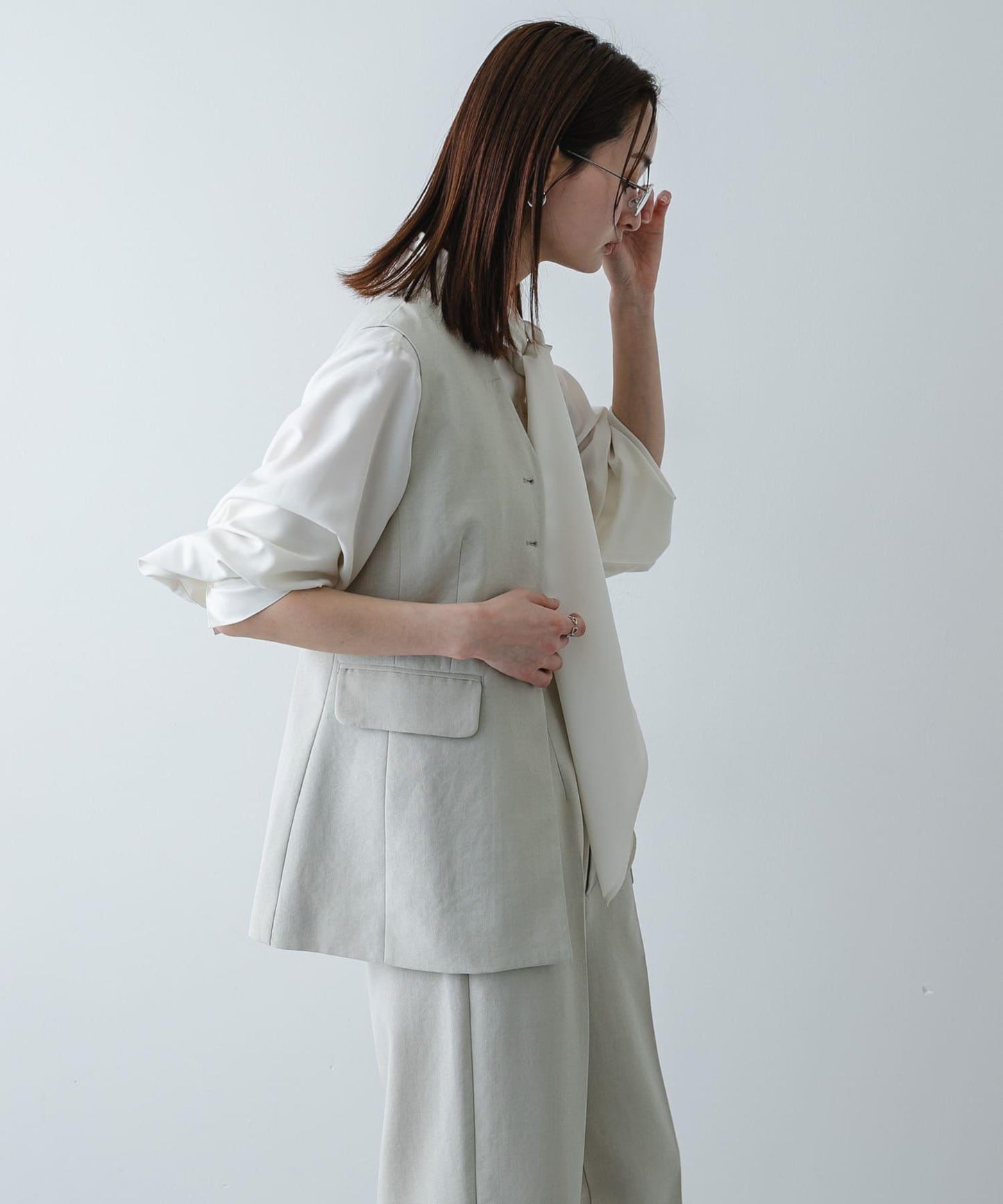 UR TECH DRYLUXE 仿亞麻面料 馬甲