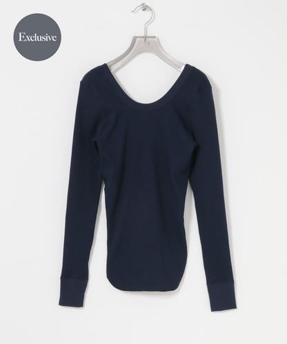 聯名 HAKUJI×URBAN RESEARCH ORGANIC COTTON LONG-SLEEVE PULLOVER 套頭上衣