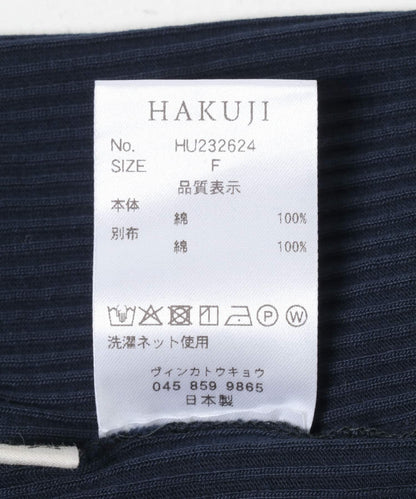 聯名 HAKUJI×URBAN RESEARCH ORGANIC COTTON LONG-SLEEVE PULLOVER 套頭上衣