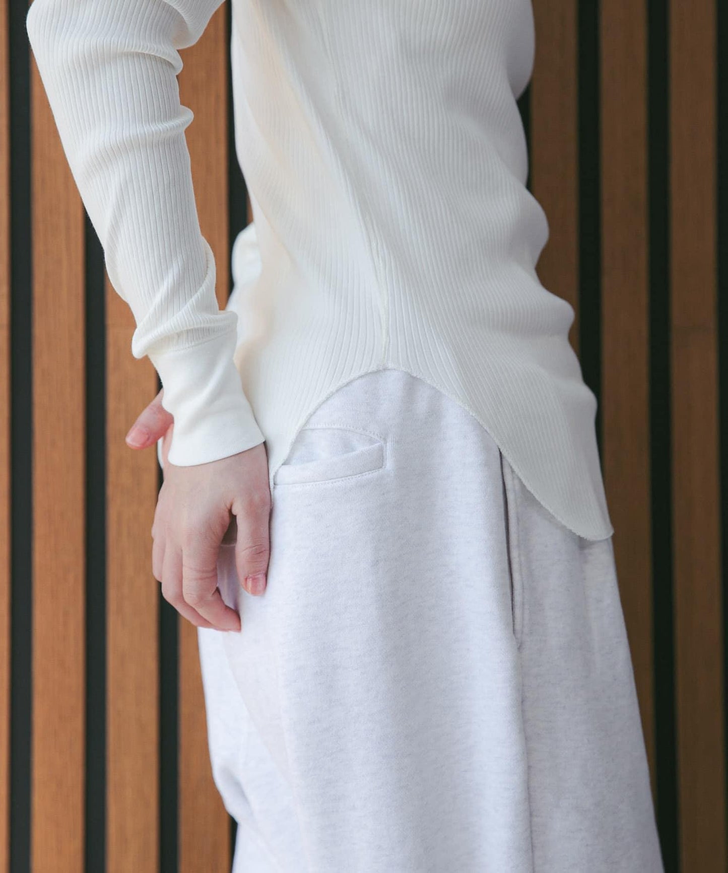 聯名 HAKUJI×URBAN RESEARCH ORGANIC COTTON LONG-SLEEVE PULLOVER 套頭上衣