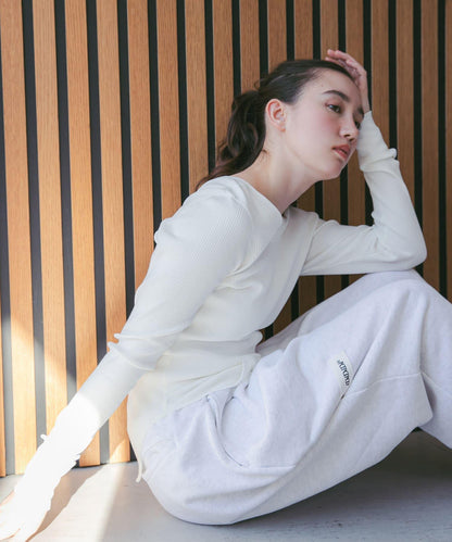 聯名 HAKUJI×URBAN RESEARCH ORGANIC COTTON LONG-SLEEVE PULLOVER 套頭上衣