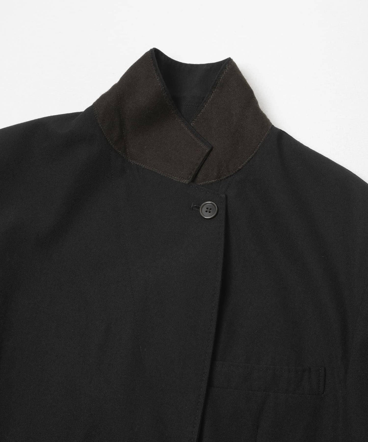 new basic HIGH TWIST WOOL JACKET 夾克
