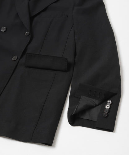 new basic HIGH TWIST WOOL JACKET 夾克