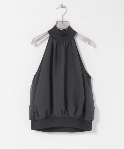 LOWER 18G LAYERED HALTER TOPS