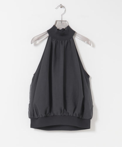 LOWER 18G LAYERED HALTER TOPS