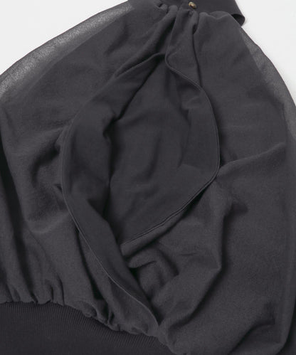LOWER 18G LAYERED HALTER TOPS