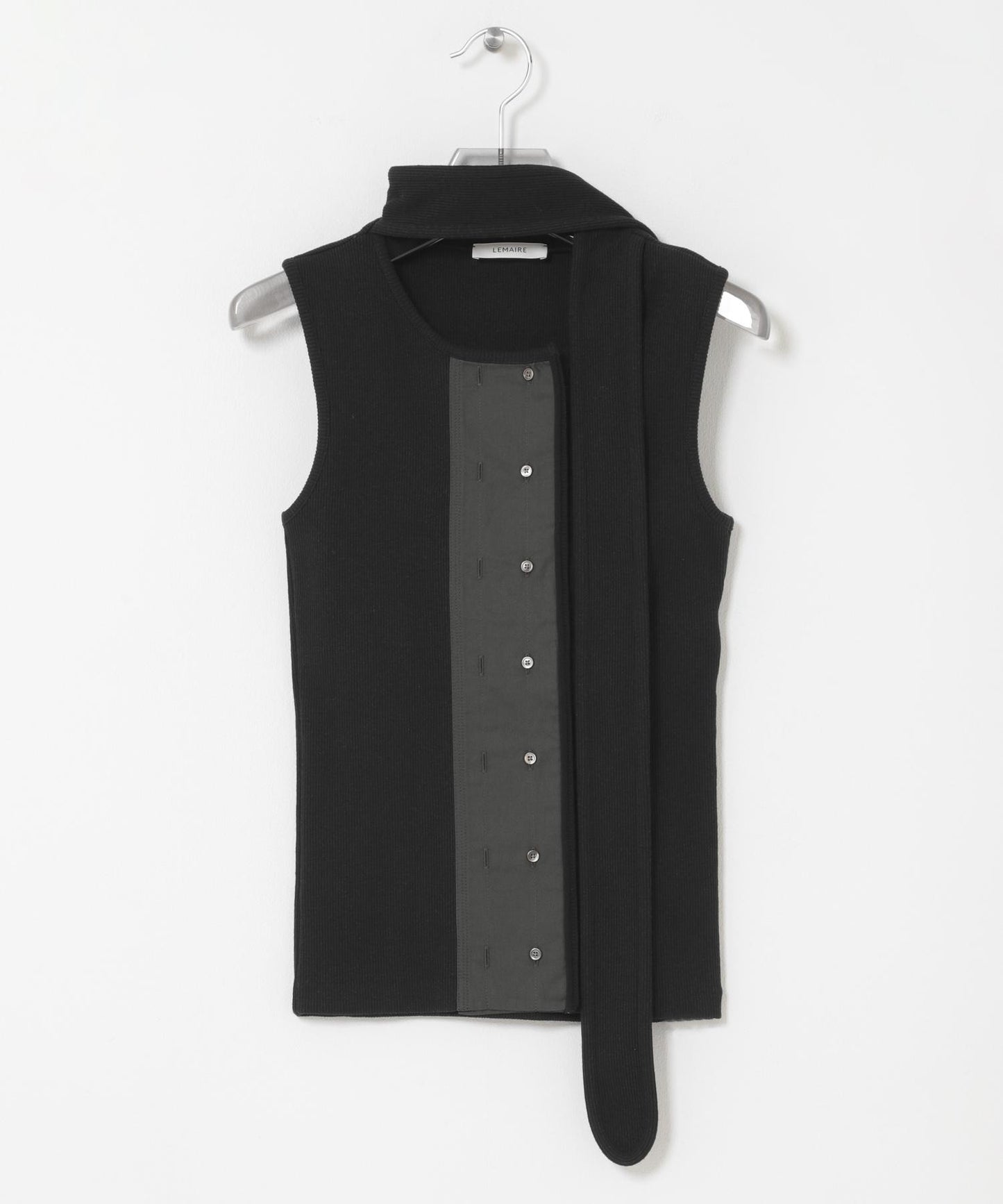 LEM《AIR》E ASYMMETRICAL FITTED TOP 不對稱修身上衣
