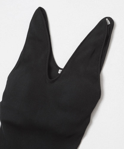 V字領 HAKUJI TWIST COTTON TANK 背心