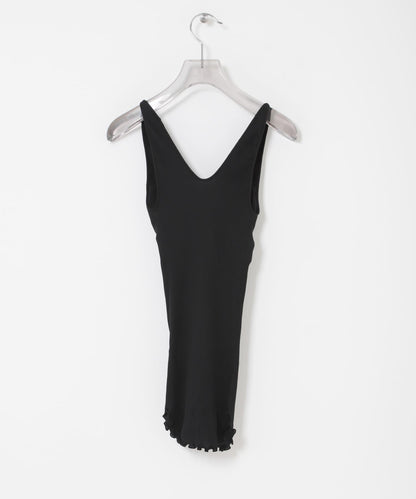 V字領 HAKUJI TWIST COTTON TANK 背心