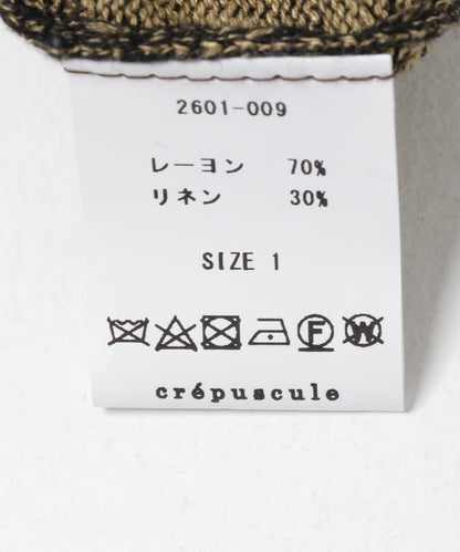 crepuscule Rayon Linen Pullover 套頭衫