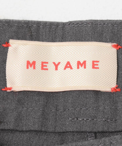 MEYAME SIDE LINE 側邊條紋 闊腿 褲子