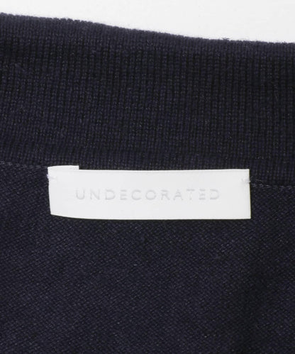 UNDECORATED LINEN/COTTON BIG KNIT TOP