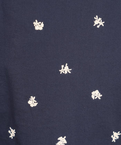 印度小花刺繡吊帶連衣裙