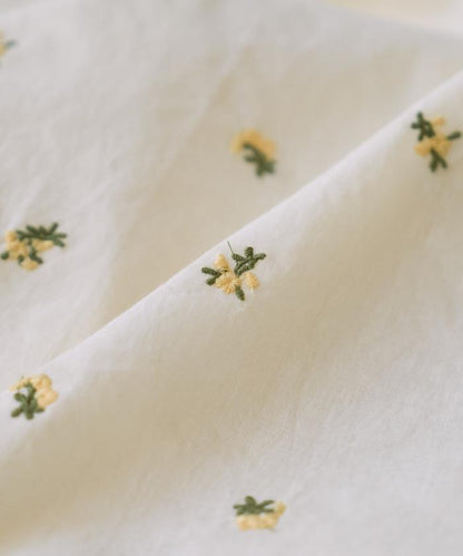 印度小花刺繡吊帶連衣裙