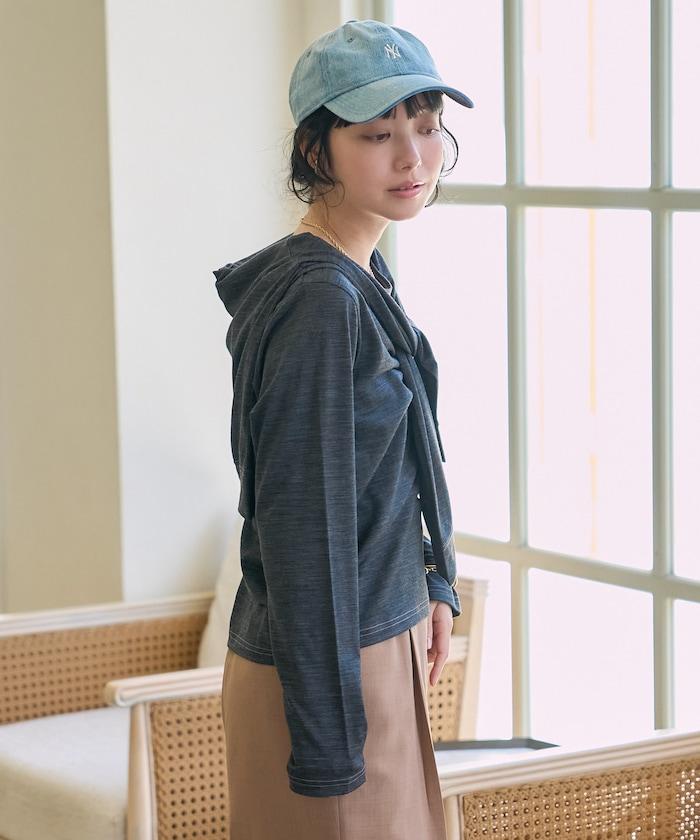 垂墜感 夏季羊毛混紡 縫線設計 長袖T恤