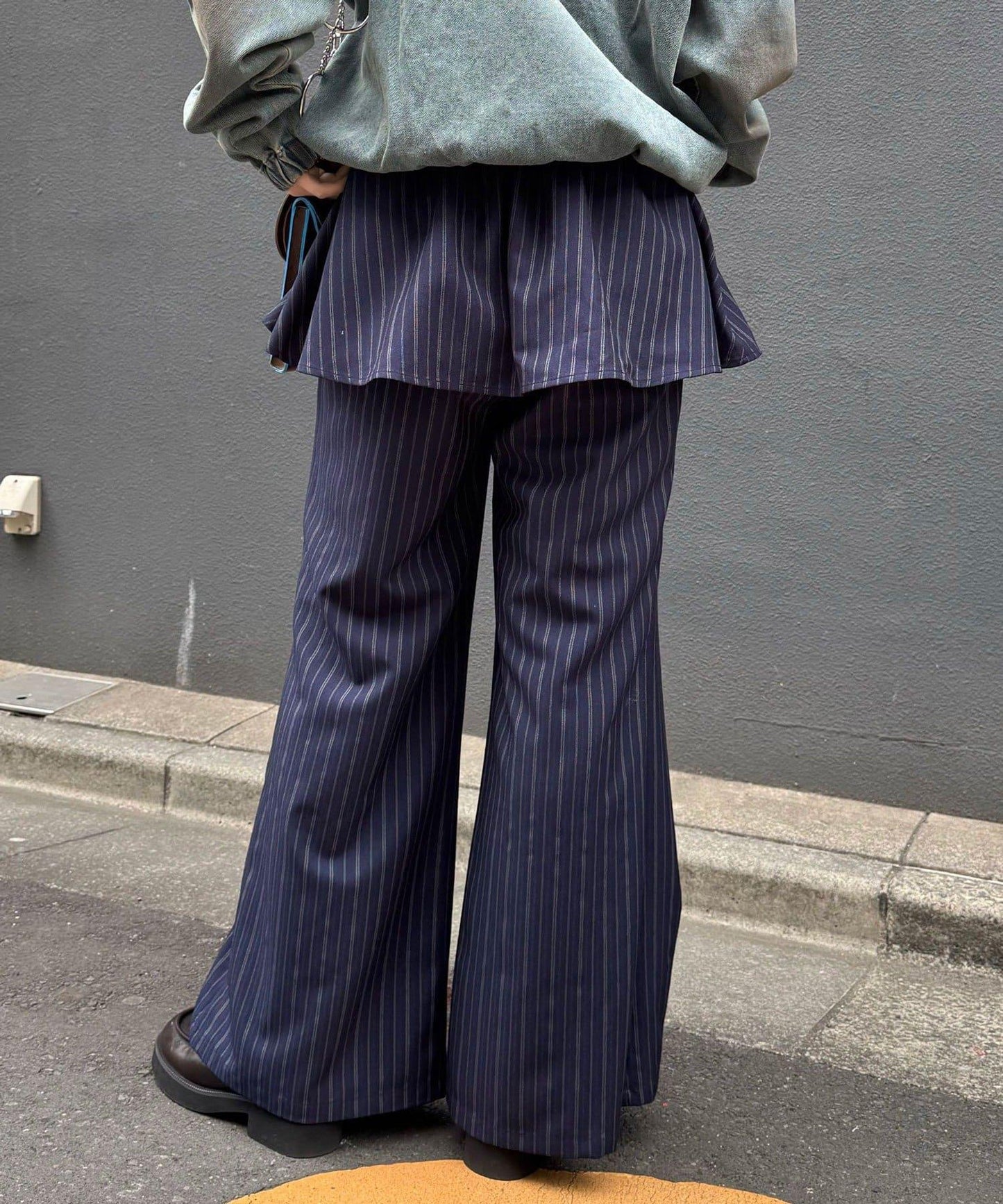 缶バッジSET 疊穿感西裝褲