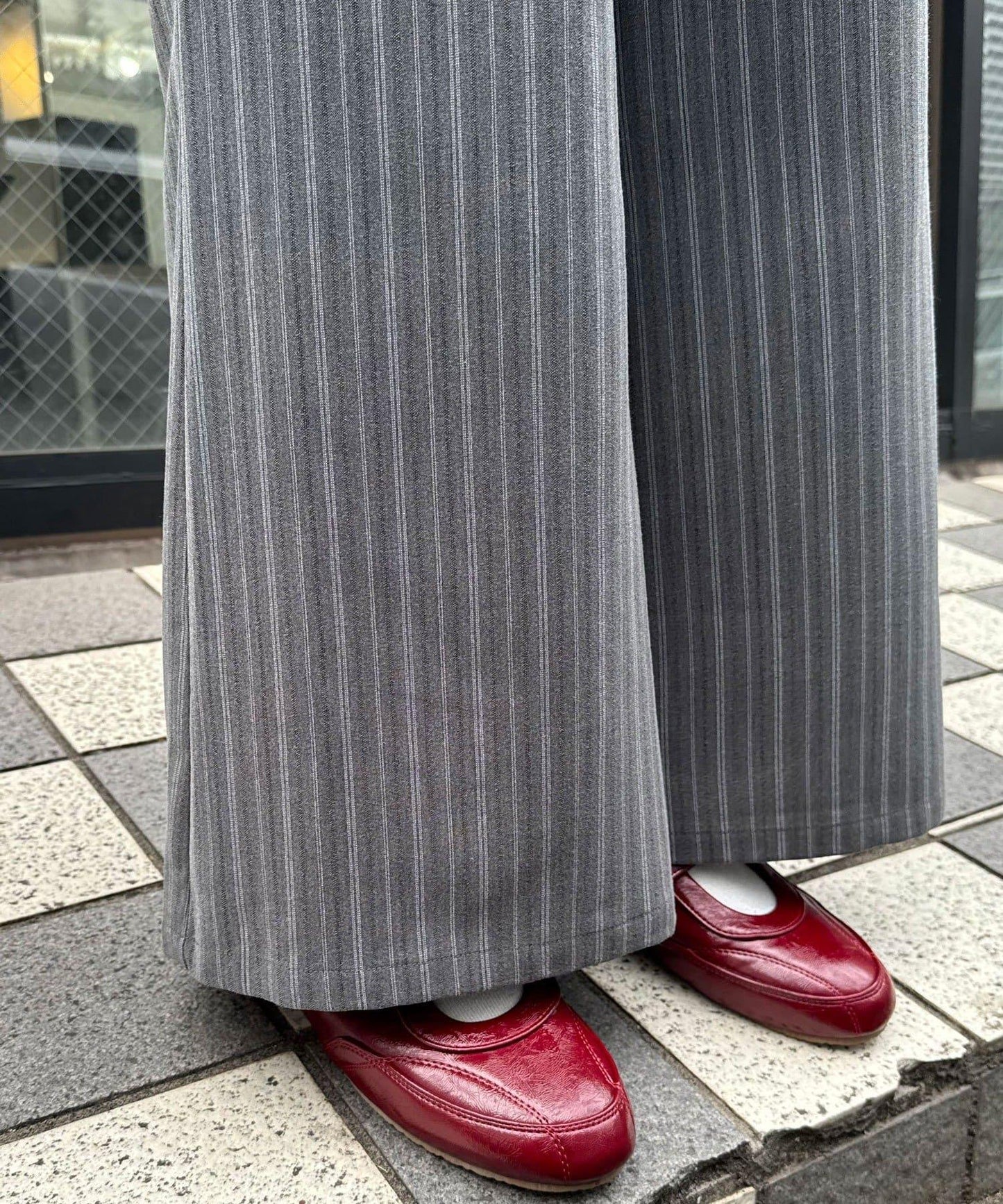 缶バッジSET 疊穿感西裝褲