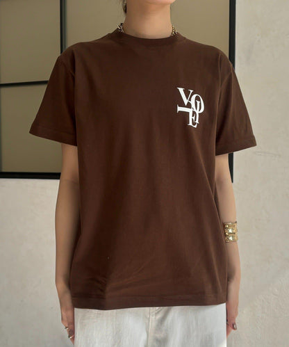 voile 小圖案植絨Logo T恤