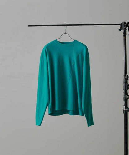 隨機拼接設計 長袖T恤