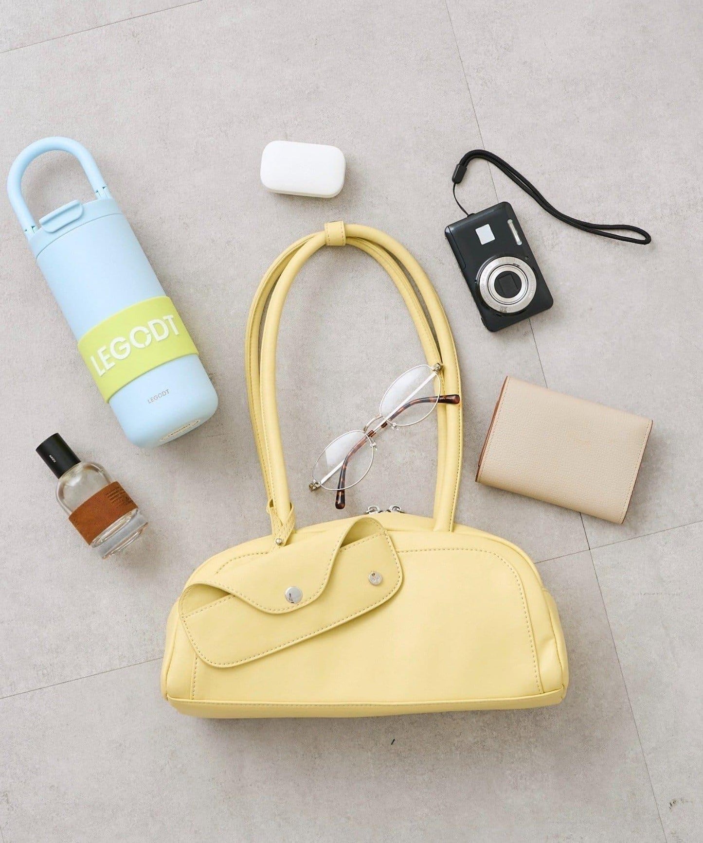 眼鏡掛扣設計圓形BAG 包