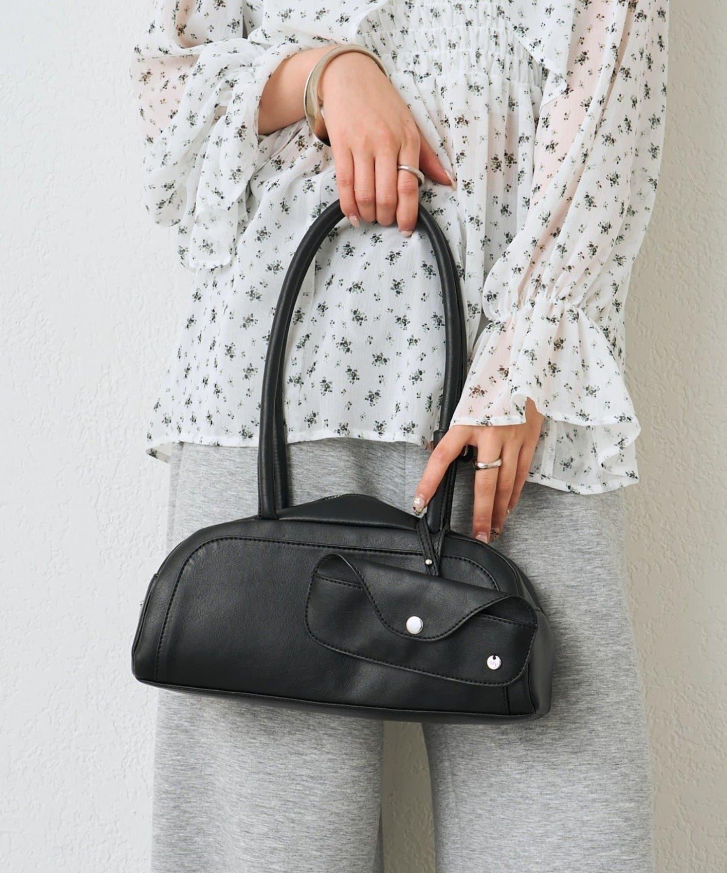 眼鏡掛扣設計圓形BAG 包