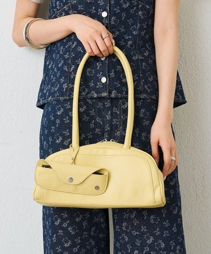 眼鏡掛扣設計圓形BAG 包