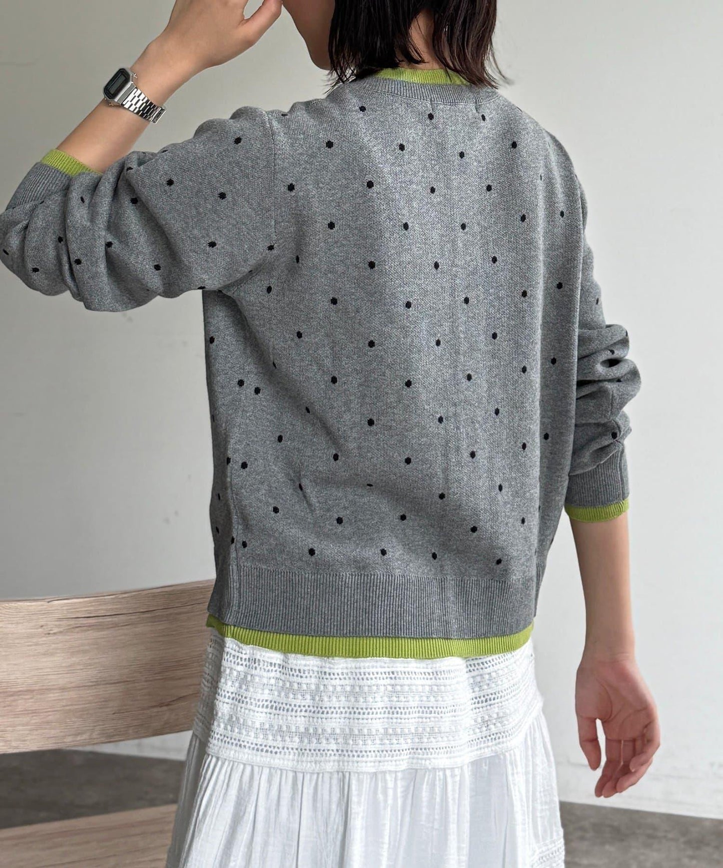 U.S. POLO ASSN. 假兩件衛衣風開衫
