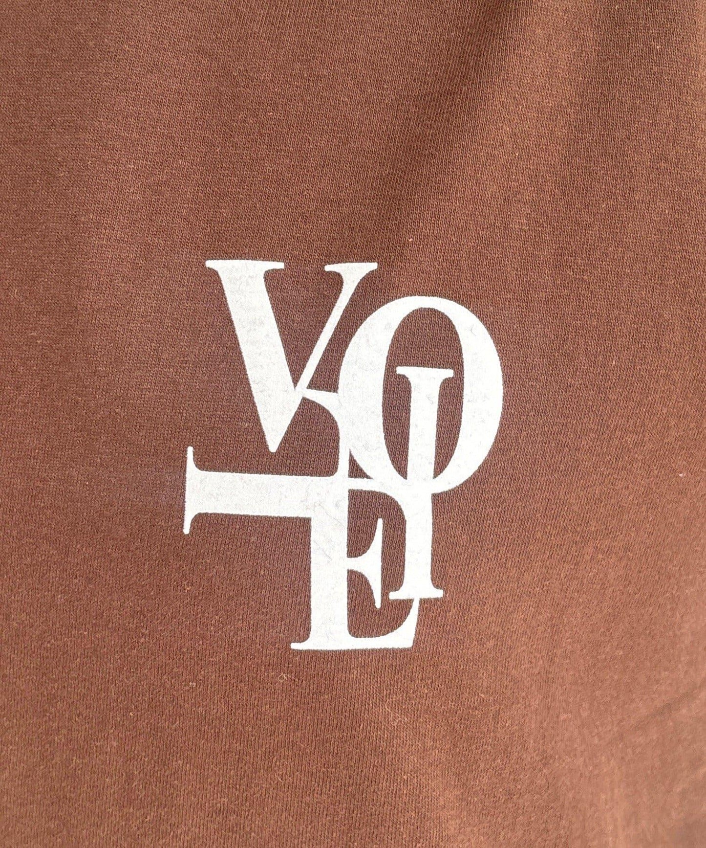 voile 小圖案植絨Logo T恤